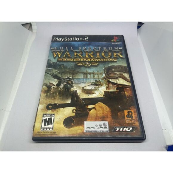 Full Spectrum aWarrior Ten Hammers Sony PlayStation 2 PS2 - Picture 1 of 4